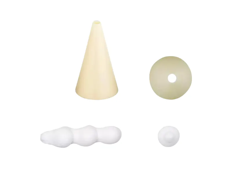Plastová hladká cukrářská špička č. 17, průměr 17 mm