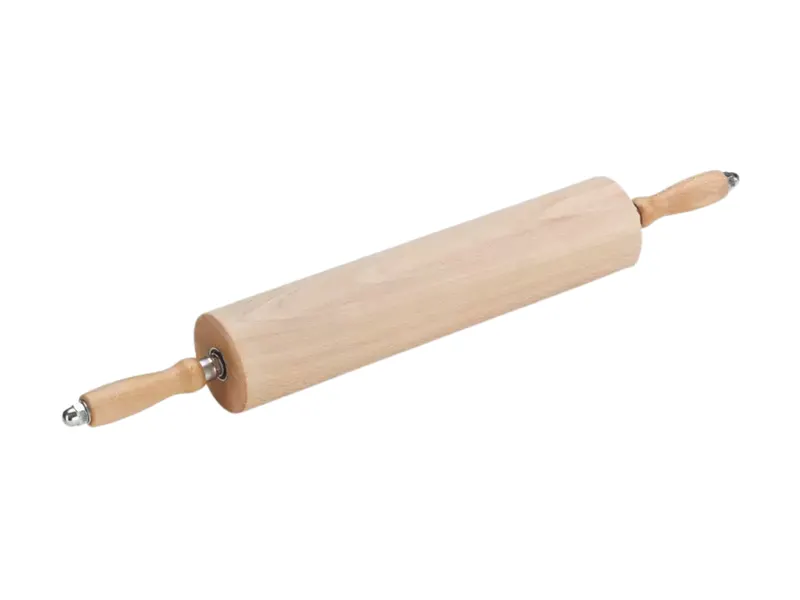 Dřevěný váleček na těsto s rukojeťmi 35 cm Thermohauser