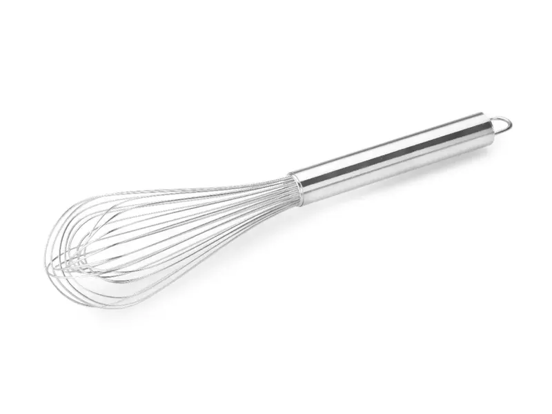 Šlehací metla z nerezové oceli 30 cm, 24 drátů