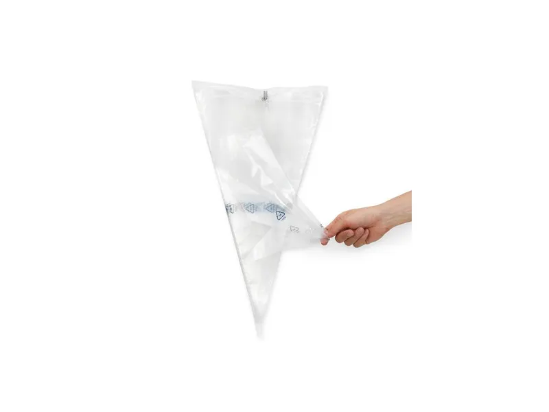 Jednorázové zdobící sáčky transparentní 46 cm, 100 ks