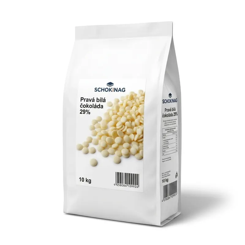 Pravá bílá čokoláda 29% (10 kg)