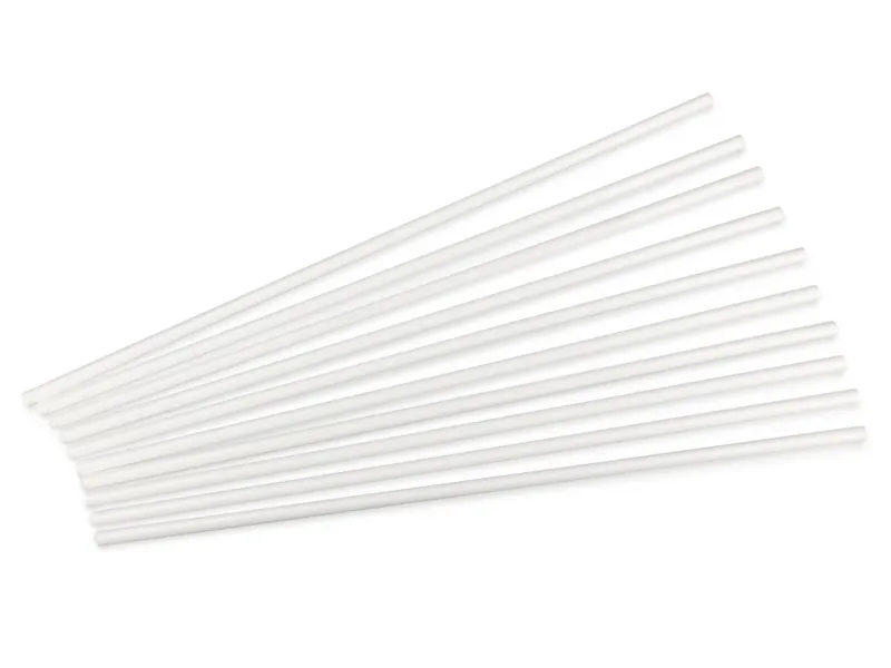 Tenké dortové výztuhy a sloupky, 30 cm, 10 ks