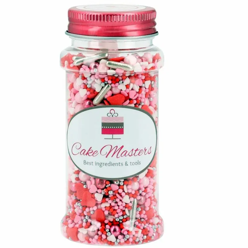 Cukrové posypy Love Letter, valentýnský mix, 80 g