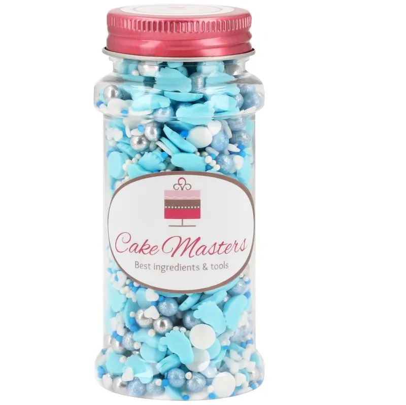 Cukrové posypy Baby Love, modré, 80 g