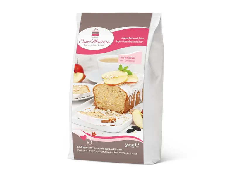 Směs na jablečný koláč z ovesných vloček Cake Masters 510 g