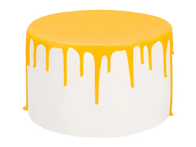 Poleva Cake Drip žlutá Cake Masters, 250 g