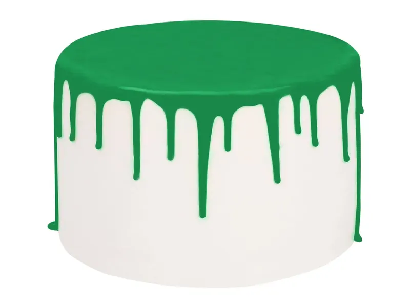 Poleva Cake Drip lesní zelená Cake Masters, 250 g