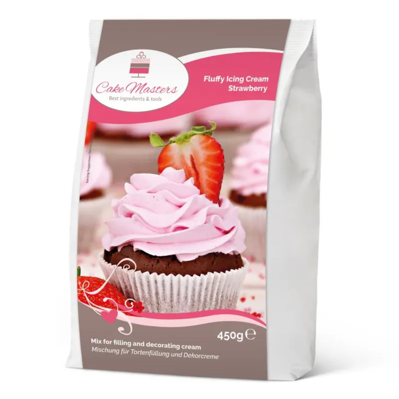 Směs na nadýchaný jahodový krém Cake Masters, 450 g