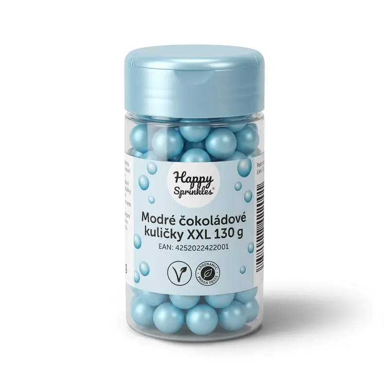 Modré čokoládové kuličky XXL 130 g