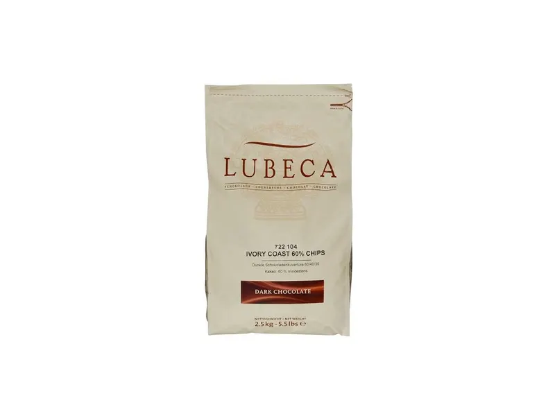 Hořká čokoláda Ivory 60 % 2,5 kg