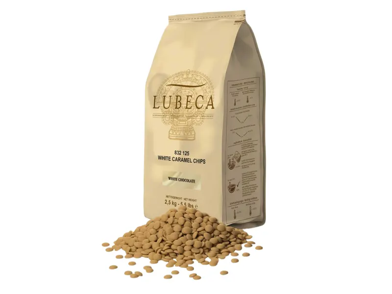 Bílá karamelová čokoláda 2,5 kg