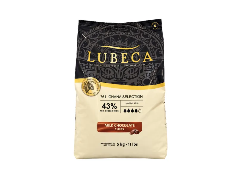 Mléčná čokoláda Ghana 43 % 5 kg