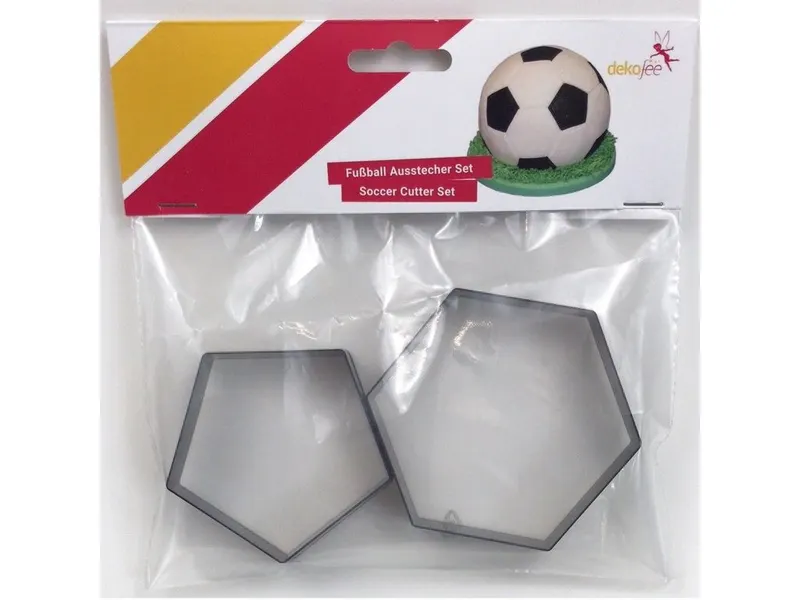 Sada vykrajovátek na fotbal, 2 ks