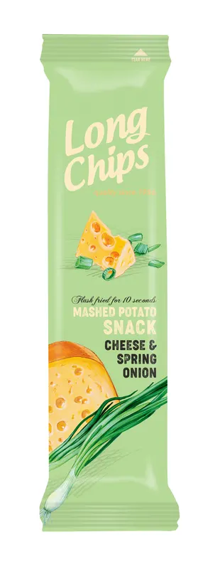 Long Chips Snack cibulka sýr 75 g - nejlepší brambůrky na trhu - Doporučujeme