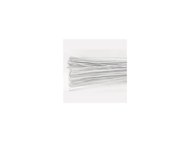 Drátek aranžérský bílý 0,8 mm, 20 ks