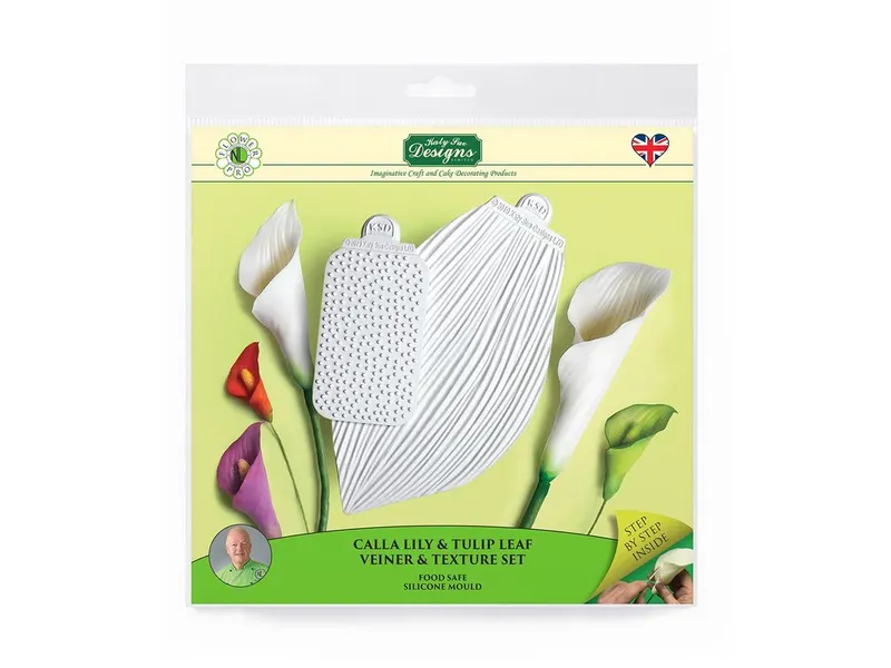 Silikonová forma calla a tulipán na fondán