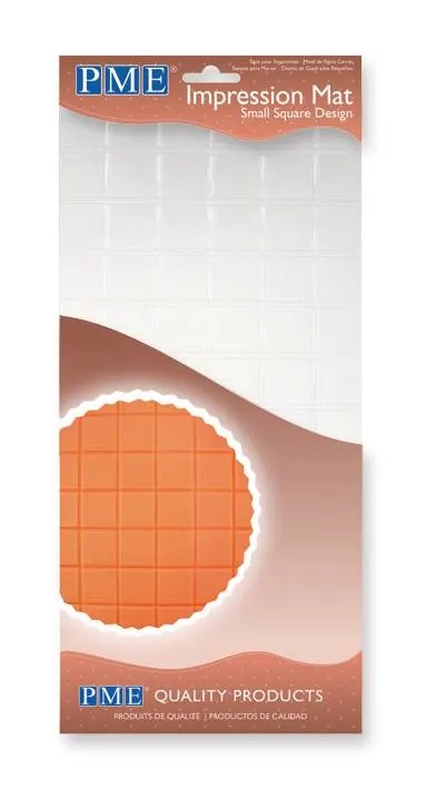 Texturovací podložka Small Square se čtverečky, 305 x 150 mm