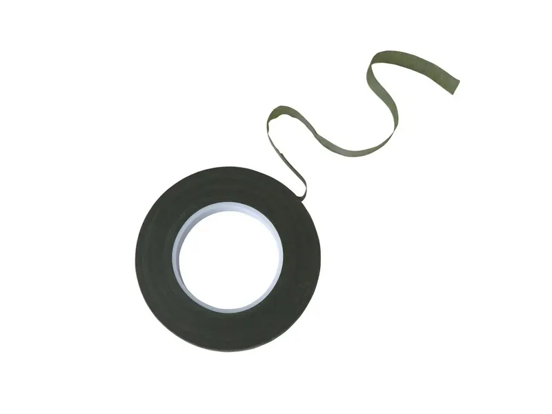 Floristická páska PME tmavě zelená 13 mm x 27,4 m