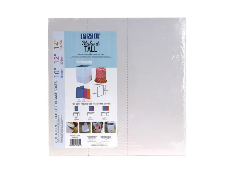 Prodloužení dortové krabice 25–35 cm, 3 ks