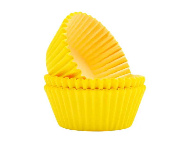 PME košíčky na muffiny žluté, 60 ks
