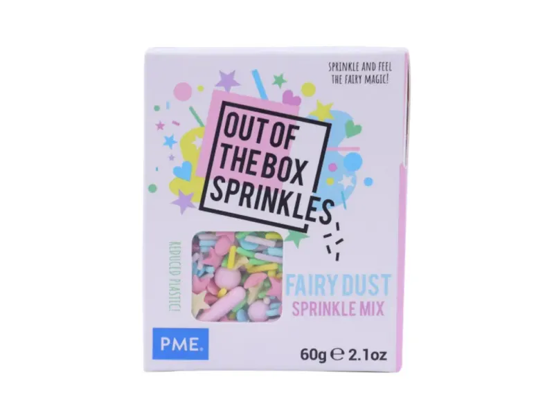 Cukrové dekorace PME Fairy Dust mix barev 60 g