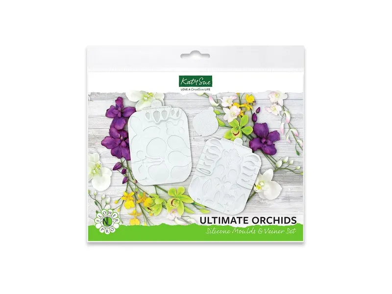 Silikonová forma orchideje na fondán