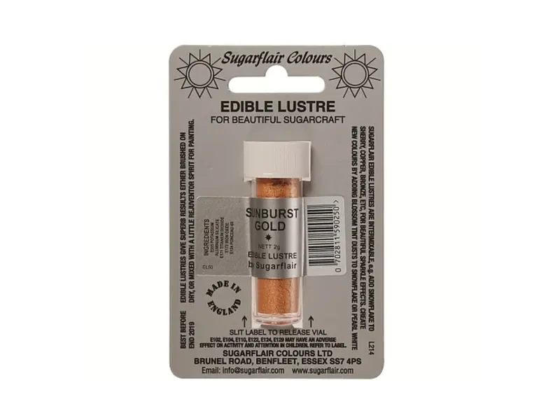 Prachová barva s leskem Sunburst Gold zlatá 2 g