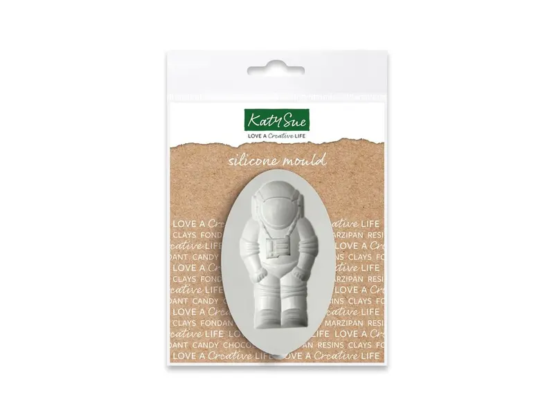 Silikonová forma astronaut na fondán, 14,5 x 3,5 cm