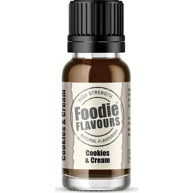 Přírodní koncentrované aroma sušenka a krém 15 ml