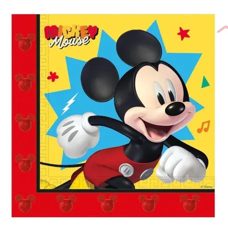 Papírové ubrousky Mickey Mouse, 8 ks