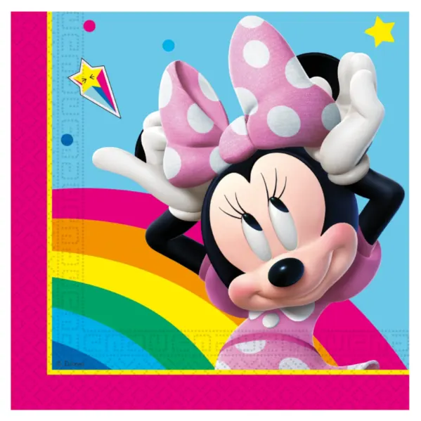 Papírové ubrousky Minnie Mouse, 20 ks
