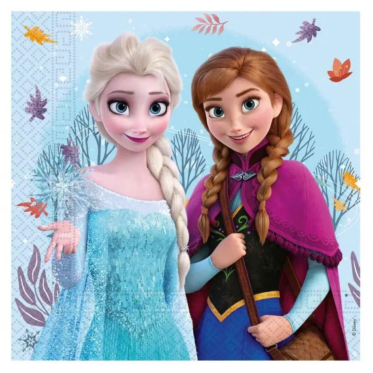 Papírové ubrousky Frozen, 20 ks