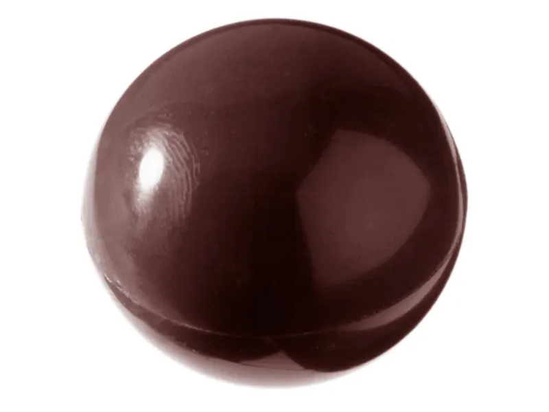 Polykarbonátová forma na čokoládu polokoule, 38 mm