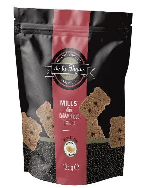 WISSA Sušenky karamelizované máslové (21%) 125 g