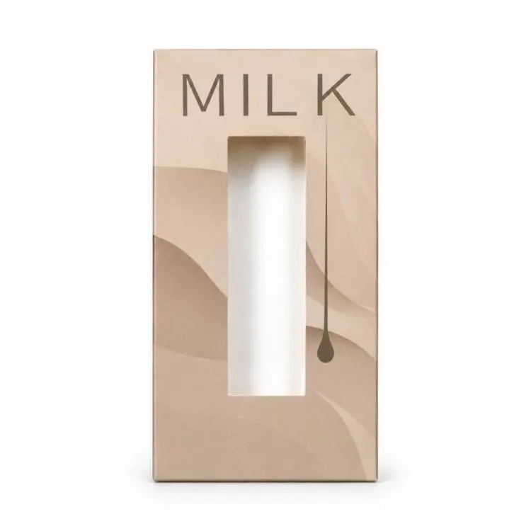 Krabička na čokoládu s okénkem Milk, 16,5 x 8,5 x 1,7 cm