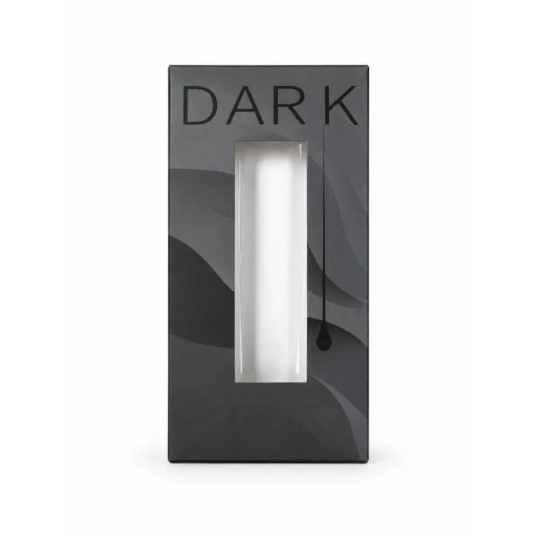 Krabička na čokoládu s okénkem Dark, 16,5 x 8,5 x 1,7 cm
