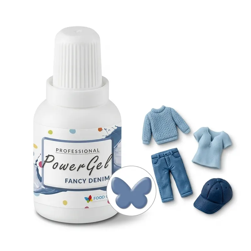 Gelová barva džínově modrá (Fancy Denim) 20 g