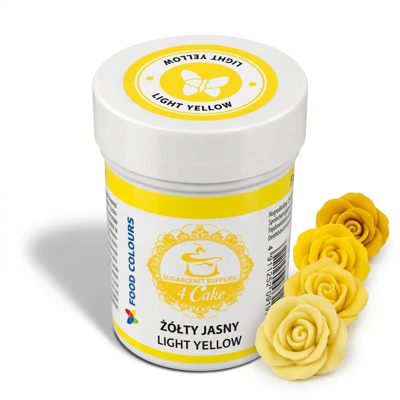 Gelová barva světle žlutá (Light Yellow) 35 g