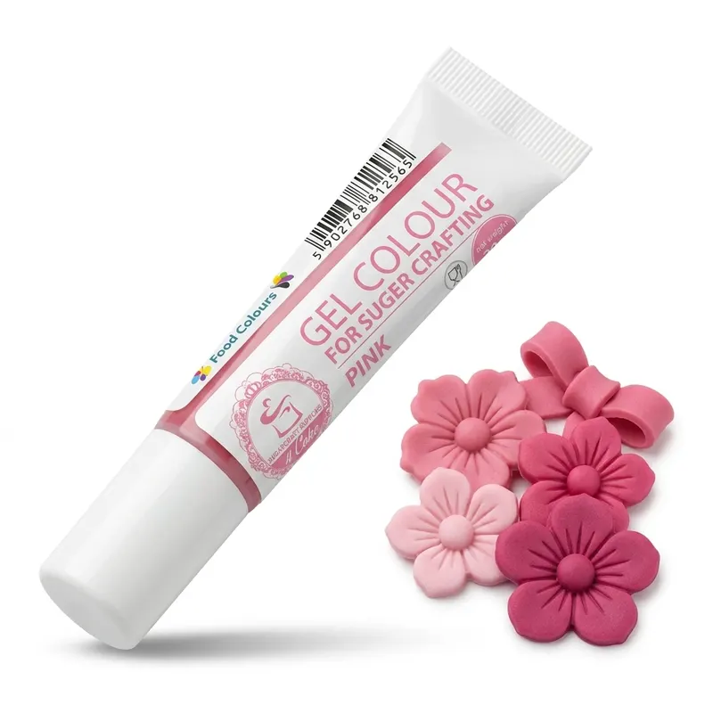 Gelová barva růžová (Pink) 20 g