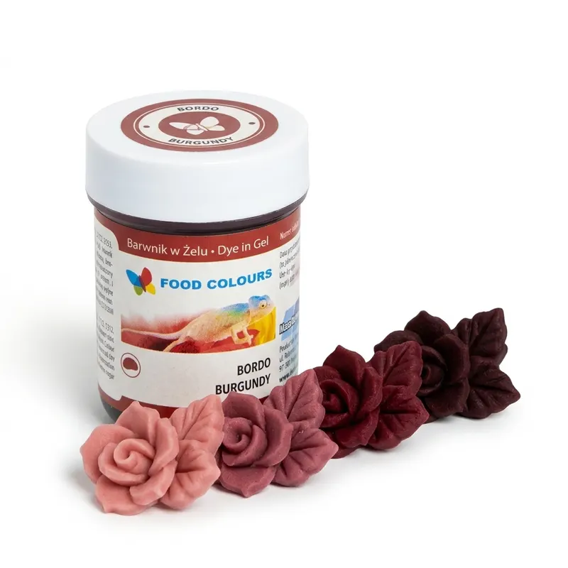 Gelová barva bordó (Burgundy) 35 g