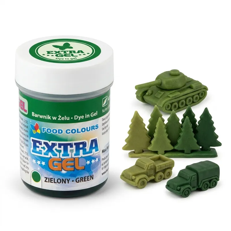 Gelová barva extra zelená (Extra Green) 35 g