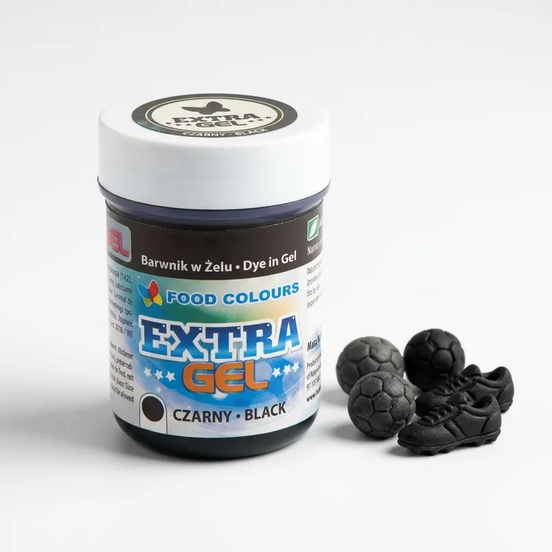 Gelová barva extra černá (Extra Black) 35 g