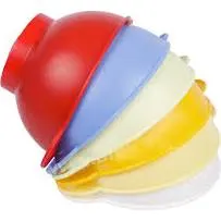 Umělohmotný trychtýř 16 cm, různé barvy