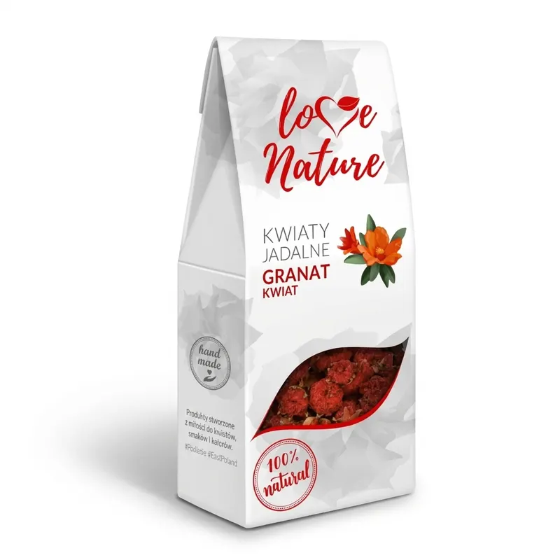 Jedlé květy granátové jablko sušené 10 g