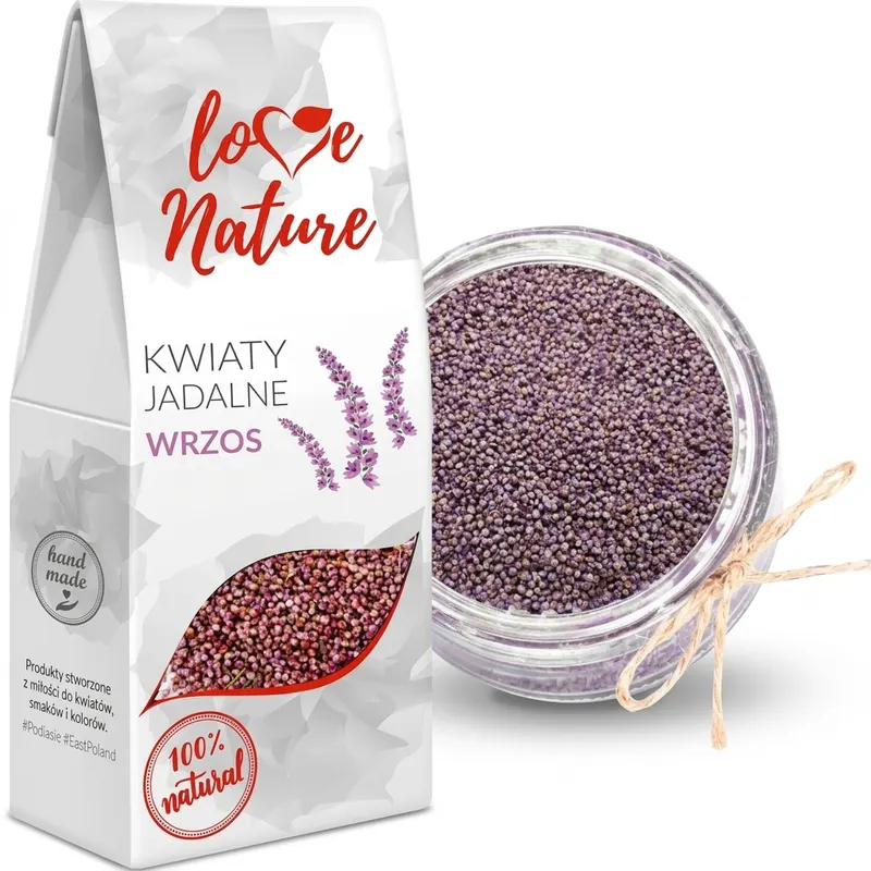 Jedlé květy vřesu sušené 20 g