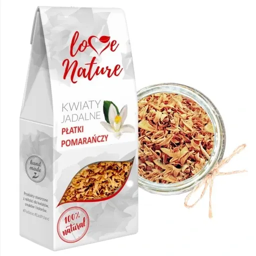 Jedlé květy pomeranče sušené 20 g