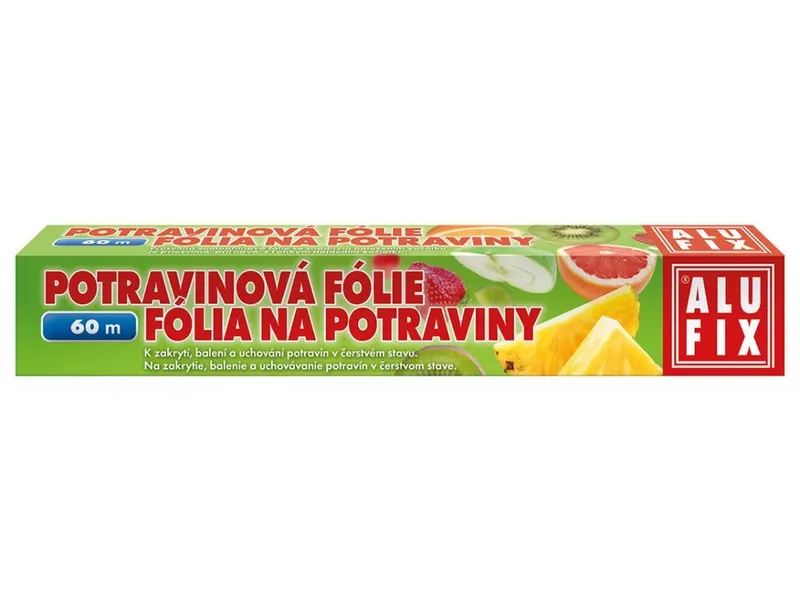 Potravinová fólie Alufix v krabičce s pilkou, 60 m