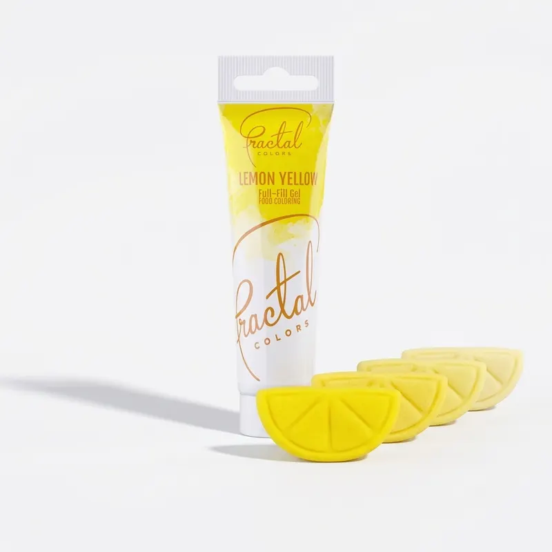 Gelová barva Fractal Lemon Yellow, 30 g