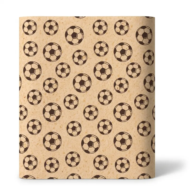 Pečicí papír Bombasei se vzorem Fotbal 60 x 40 cm, 1 ks