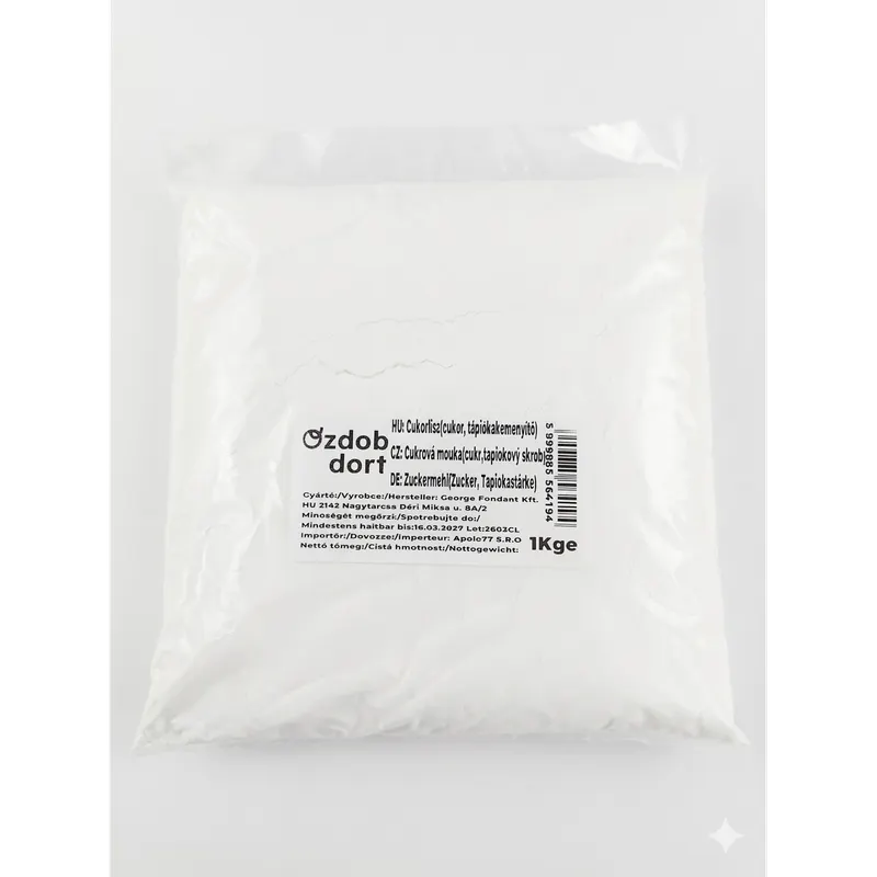 Extra jemný cukr s tapiokovým škrobem 1 kg